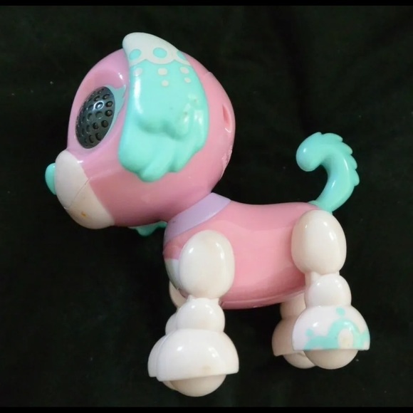 Zoomer Zupps Tiny Pups Spaniel Bubblegum Interactive Puppy Lights Sounds Sensors - Picture 12 of 16